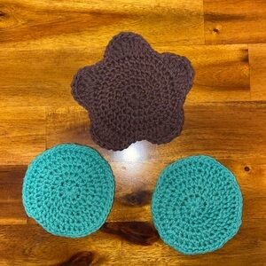 3-Piece Handmade Coasters for Romantic Wine & Dine Nights